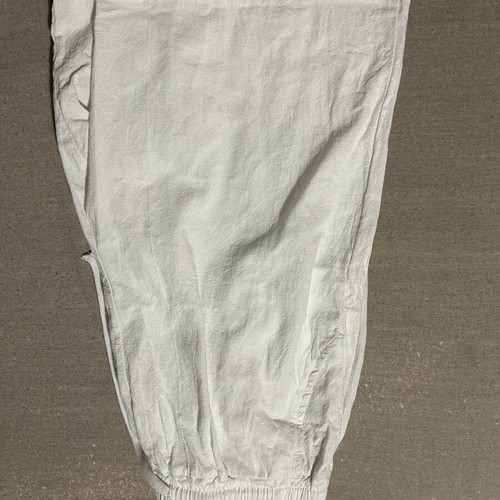 Linen pants new, white, medium, Shein