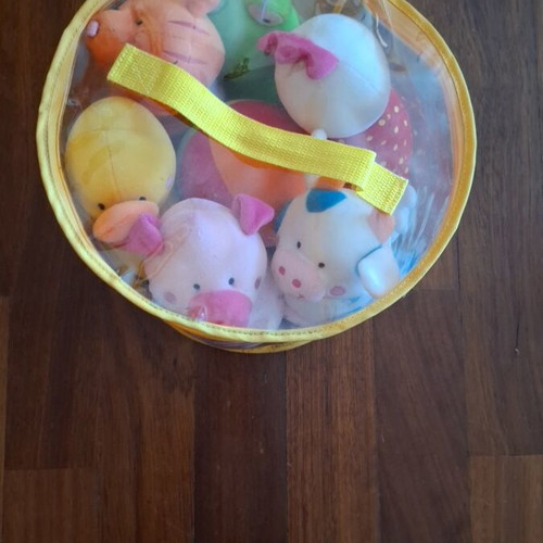 Lilliputiens Farm Animal Bowling Set like new