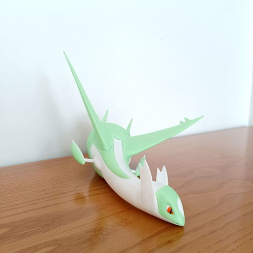 Pokemon Shiny Latios glow in the dark 3D printed figure, new