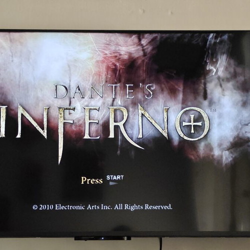 Dante's Inferno PlayStation 3 game, full