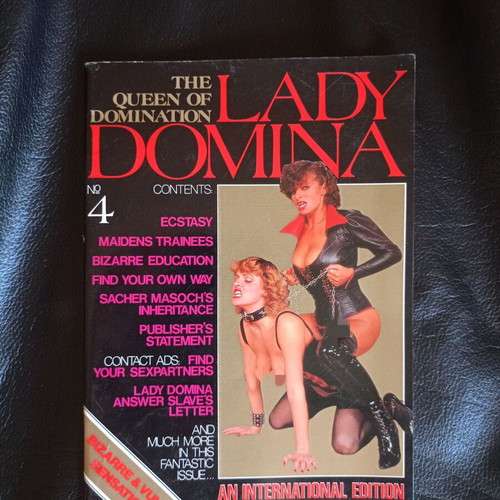 Lady Domina No 4 magazine, femdom lesbian