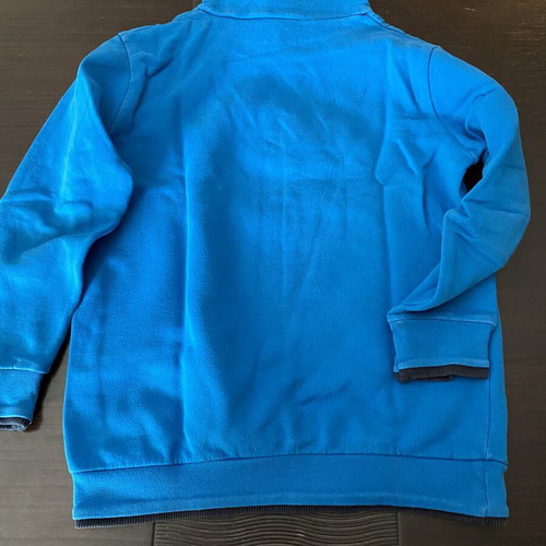 Trax blue sweatshirt for 8-year-old kids, size 128 cm