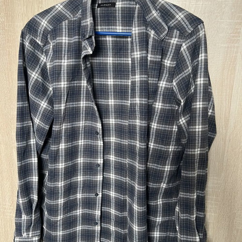 Flannel shirt used, multicolor, size M, autumn winter
