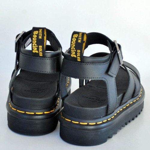 Dr. Martens Black Platform Sandals like new No 39