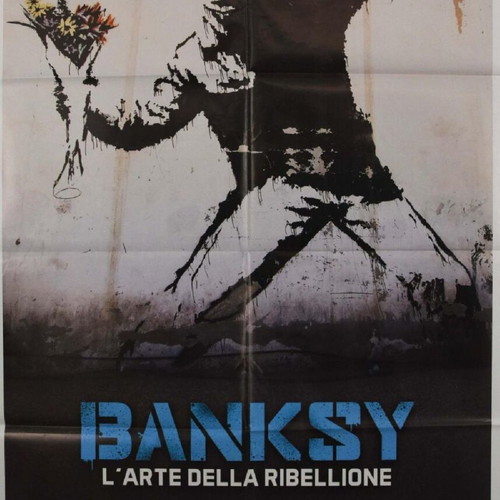 Banksy and the Rise of Outlaw Art authentic movie poster 2020 like new