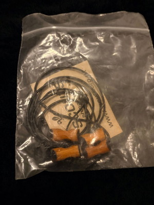 Authentic Wood Beads Gilwell Park new, Wood Badge training insignia
