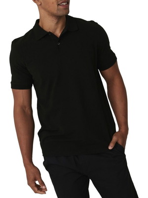 Polo shirts black size Large pack of 6 new