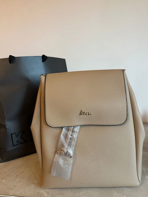 KEM backpack καινούργιο, μπεζ, γυναικείο