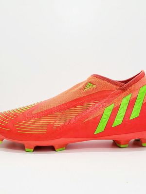 Adidas GW1000 Predator Edge 3 FG football boots used, size 43-43.5, orange