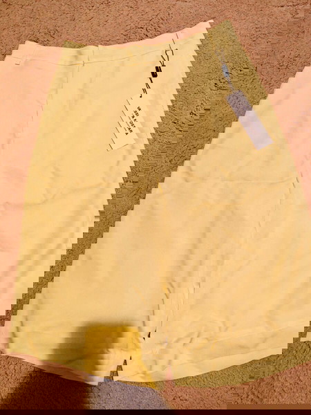 Vassia Kostara Chamomile Yellow Shorts