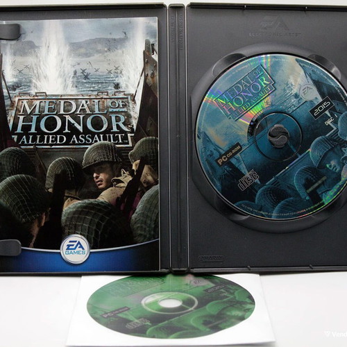 Medal of Honor Allied Assault PC CD-ROM new with Greek manual