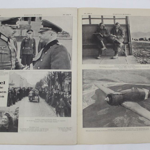 ILLUSTRIERTER BEOBACHTER magazine used, issue 18, 1 May 1941