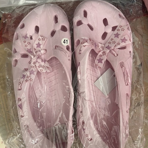 Pink beach shoes, size 41