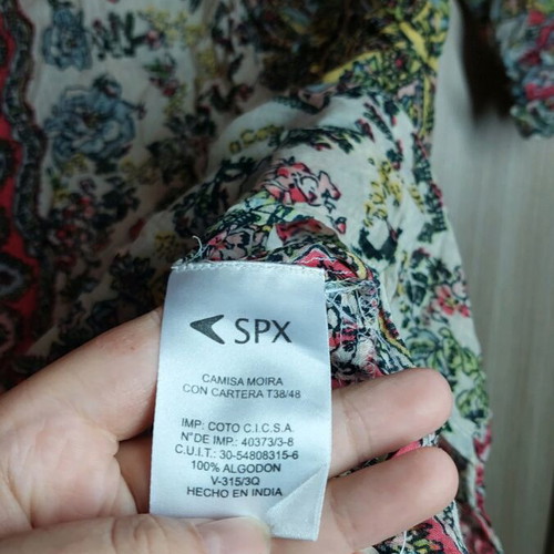 Floral shirt like new, size M/L, multicolor