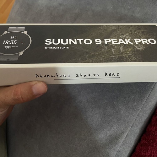 Suunto 9 Peak Pro Titanium smartwatch