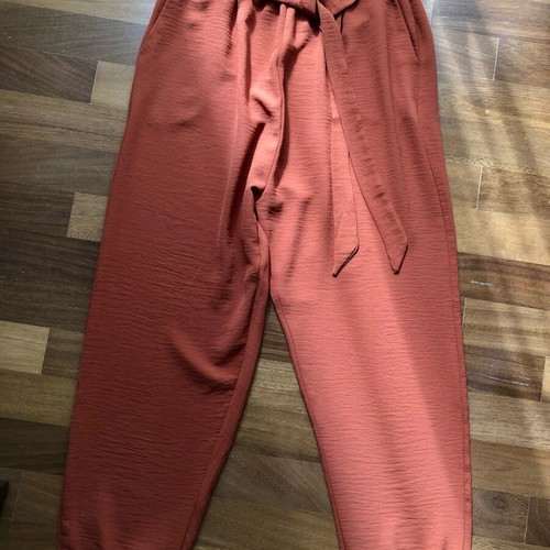 Celestino airy terracotta pants size XL like new
