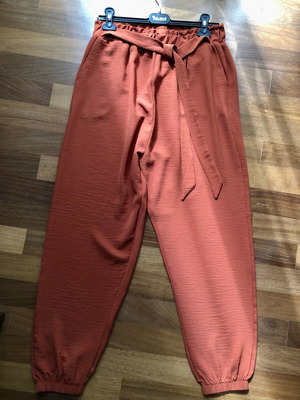 Celestino airy terracotta pants size XL like new