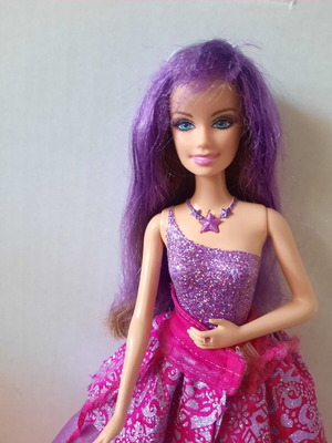 Barbie Keira musical doll used, The Princess and the Popstar