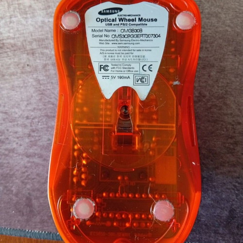 Samsung Optical Wheel Mouse like new wired