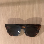Tortoise sunglasses H&M used, black and brown