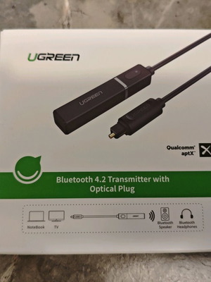 Ugreen adapter optical to Bluetooth like new