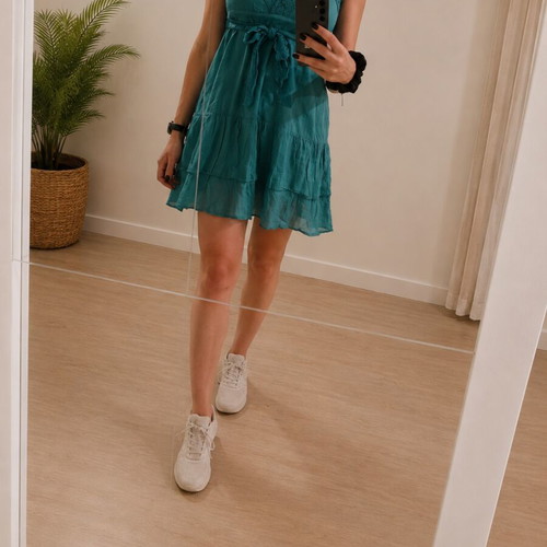 Lynne turquoise airy dress, size S