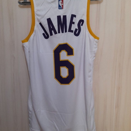 LeBron James L.A. Lakers Basketball Jersey new official replica