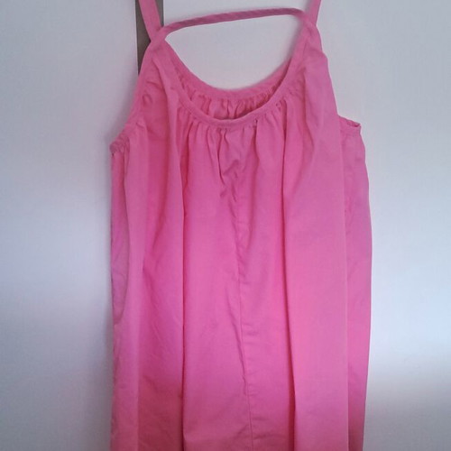 Summer dress United Colors of Benetton like new, size 8-9 years, 140 cm, pink