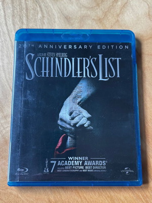 Schindler’s List Blu-Ray double disc like new with Greek subtitles