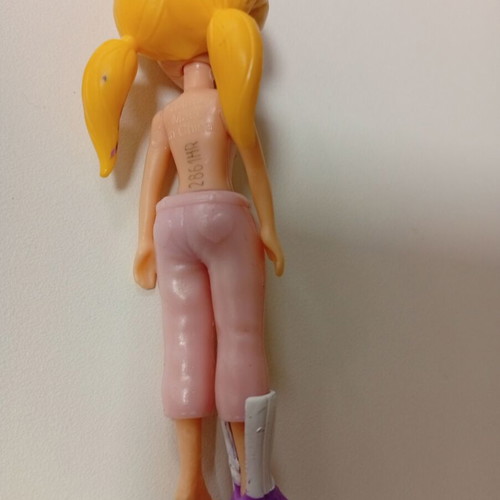 Mattel Polly plastic doll used