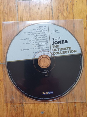 Cd Tom Jones The Ultimate Collection like new, electronic