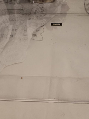Καπάκι Technics SL 1200 MK2 μεταχειρισμένο, σπασμένο αλλά πλήρες
