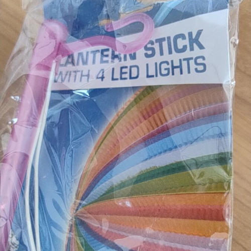 Plastic lamp with four bulbs new, model K103
