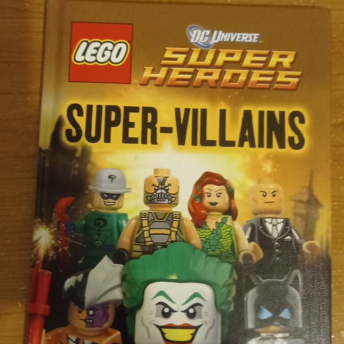 Lego Super-Villains book like new, English