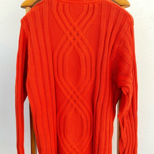 Harley Davidson sweater like new, orange, size M