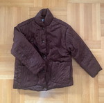 Gianfranco Ferre puffer jacket used, brown, size Medium