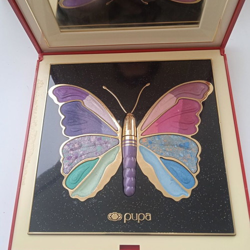 Collectible authentic vintage PUPA trousse like new, butterfly design