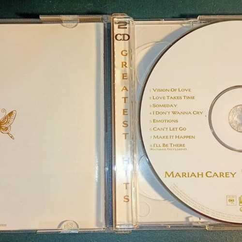 Mariah Carey Greatest Hits 2 CDs like new, pop