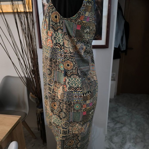 Miss Sixty Denim Patchwork Shirt Dress like new, multicolor