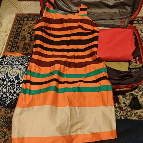 Clothing pack used with dresses, blouses, skirt, pants
