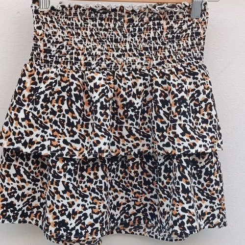 Leopard skirt Name It 11 years like new, black and brown