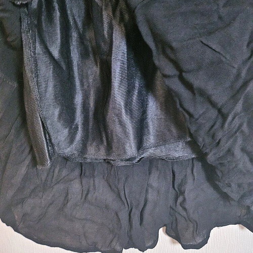 Sarah Chole black tunic like new with embroidered details