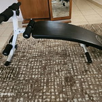Abdominal bench like new, excellent condition