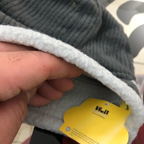 Batman hat new with Batman logo, grey