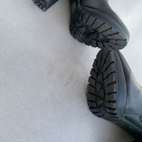 Aldo black high boots with zipper size 37 like new