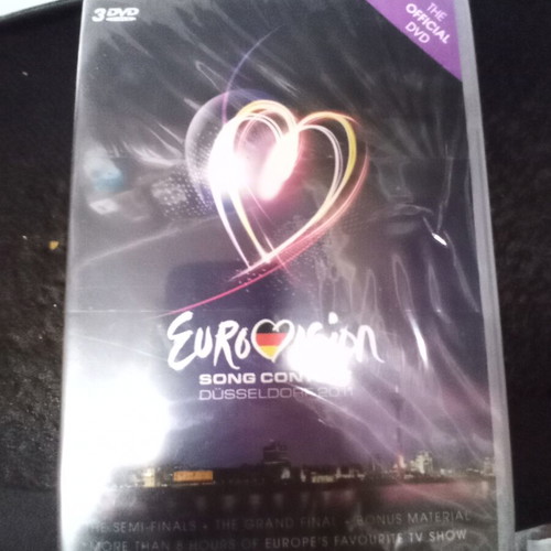 Eurovision Song Contest DVDs new, 2004/2008/2011, set of 8