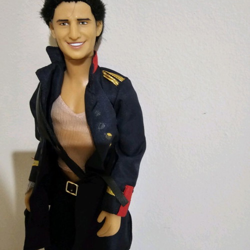 Sakis Rouvas collectible dolls used, set of 3