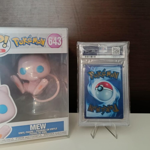 Mew ex (MEW 205) UPC promo gold PSA 9 like new