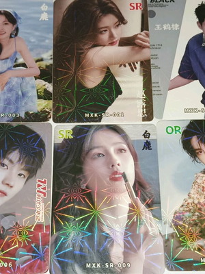 Actor photo cards set of 6 new