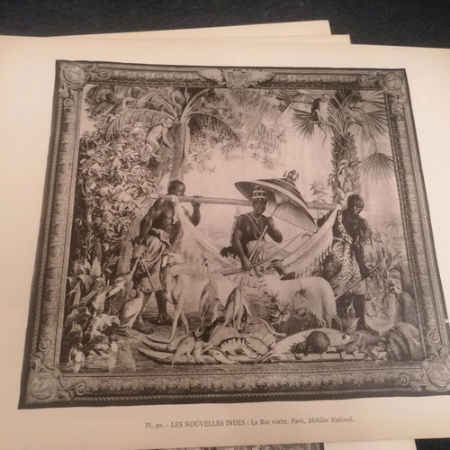 La Tapisserie Francaise book used, 103 illustrations with Greek themes